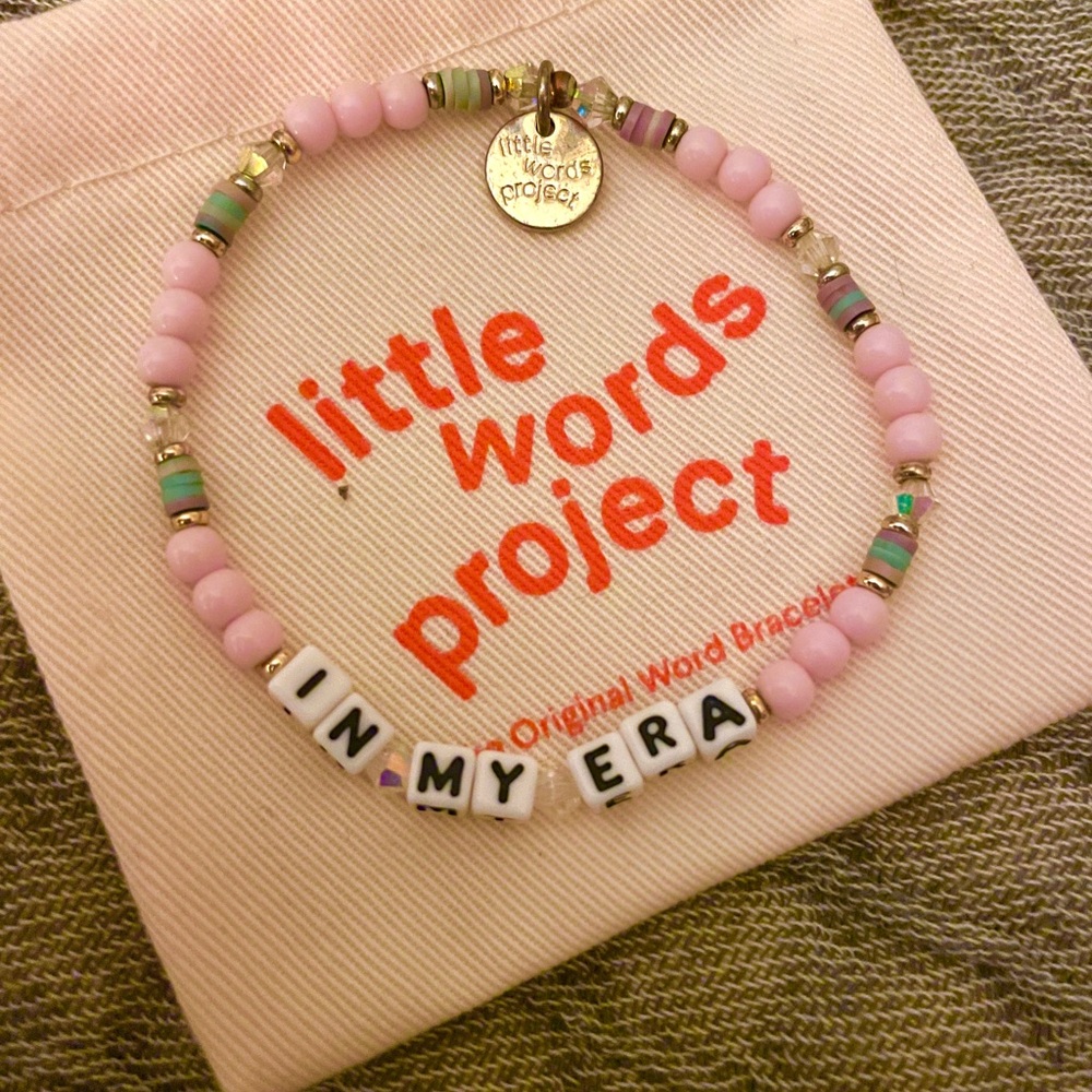 “IN MY ERA” Taylor Swift, Little Words Project Bracelet